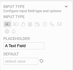 Input Types