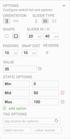 Index Slider