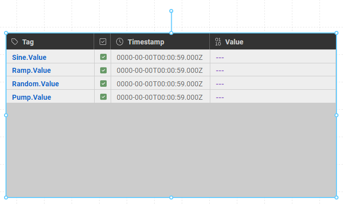 Tag Watcher Component