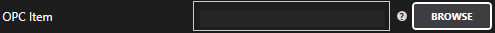 OPC Item Browse