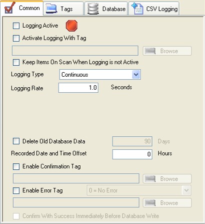 Logging Group Common Properties 2